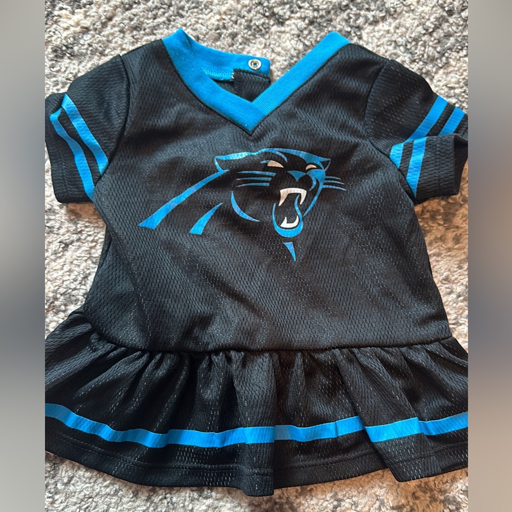 Carolina Panthers Dress 0-3m